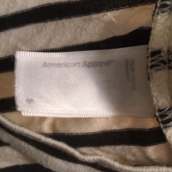 American Apparel Striped Playsuit / Jumpsuit S - Picture 2 of 3